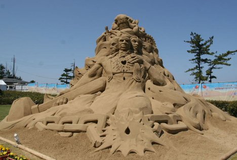 sand sculpture