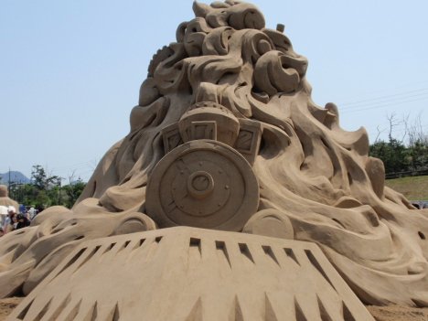 sand sculpture