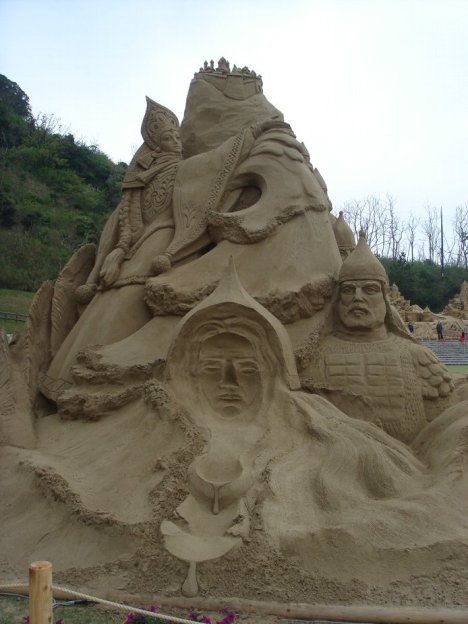 sand sculpture