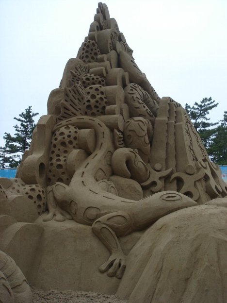 sand sculpture