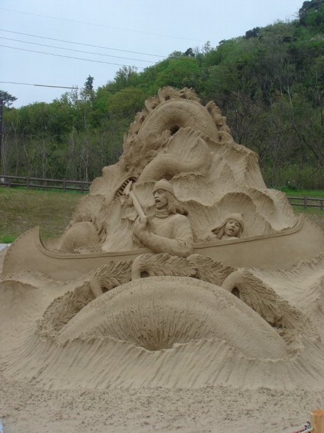 sand sculpture