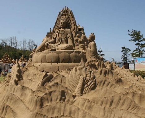 sand sculpture