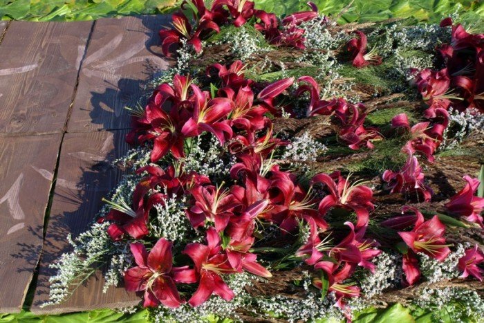 Flower carpets