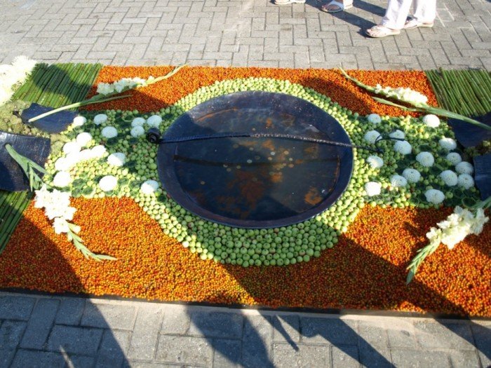 Flower carpets