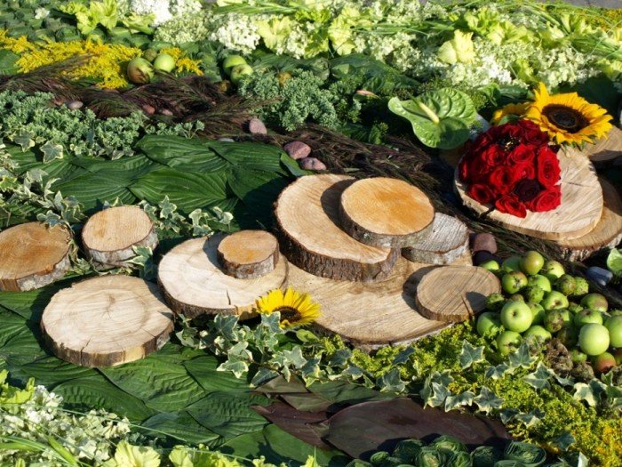 Flower carpets