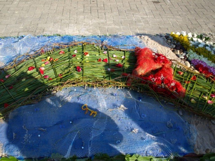 Flower carpets