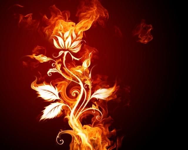 fire painting