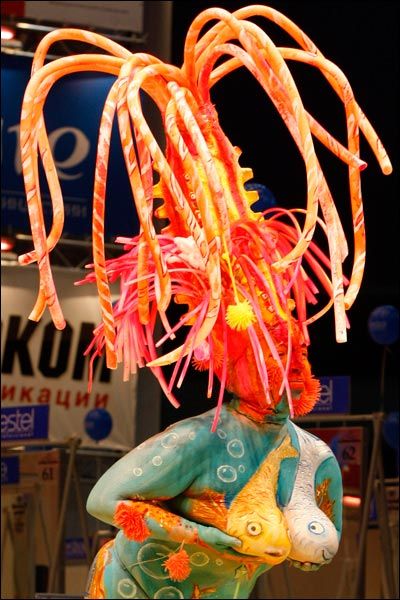 Hairdressing championship in St. Petersburg