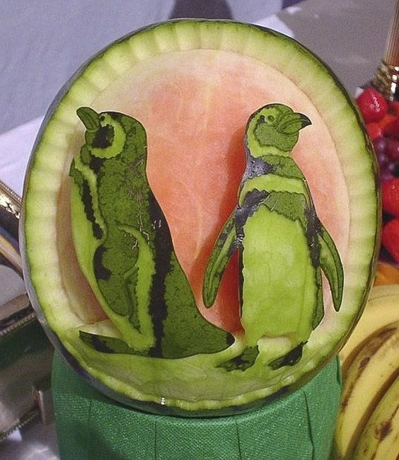 Watermelon art