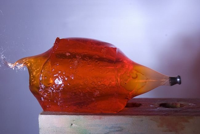 High-speed photography art with Nikon D40