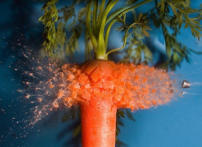 High-speed photography art with Nikon D40