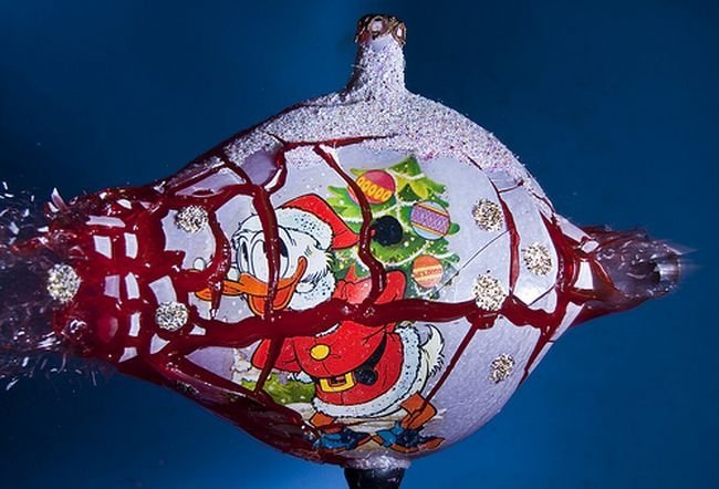 High-speed photography art with Nikon D40