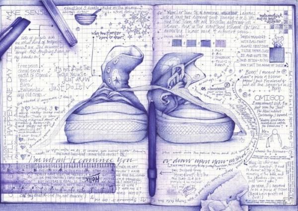 pen drawing