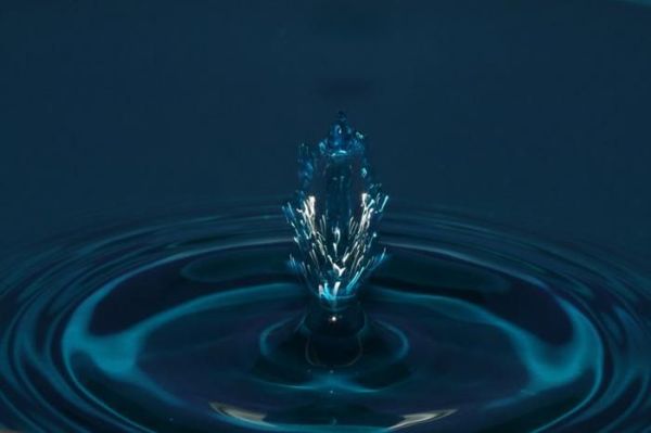 water drops high-speed photography