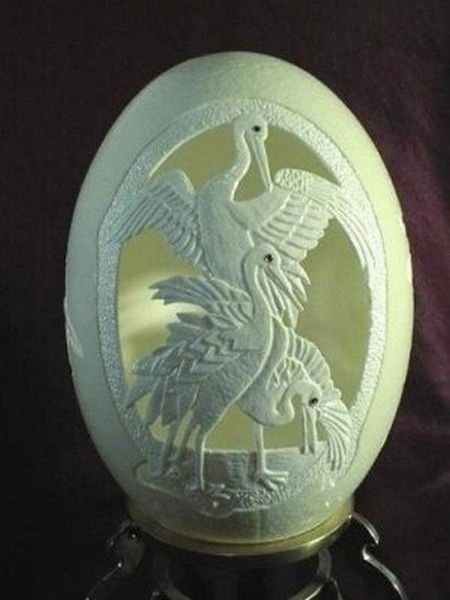 Egg shell art