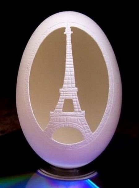 Egg shell art