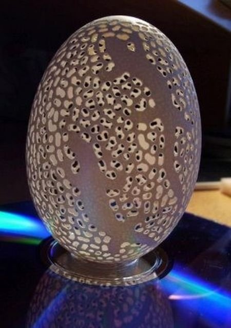 Egg shell art