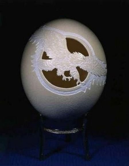 Egg shell art