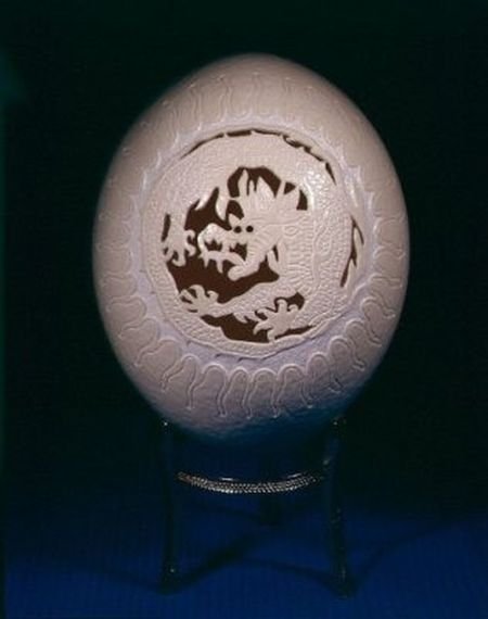 Egg shell art