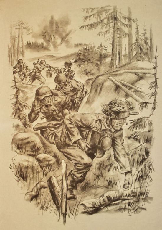 war drawing