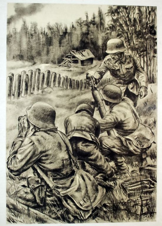 war drawing