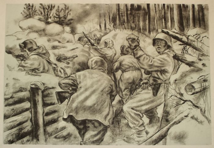 war drawing