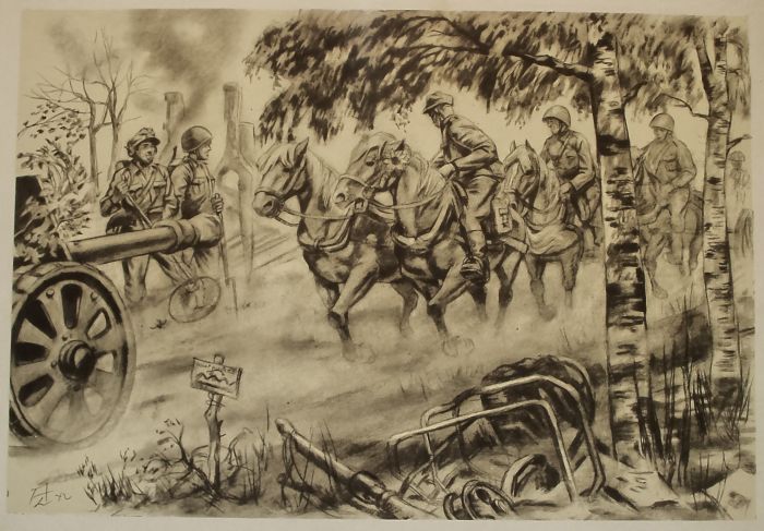 war drawing