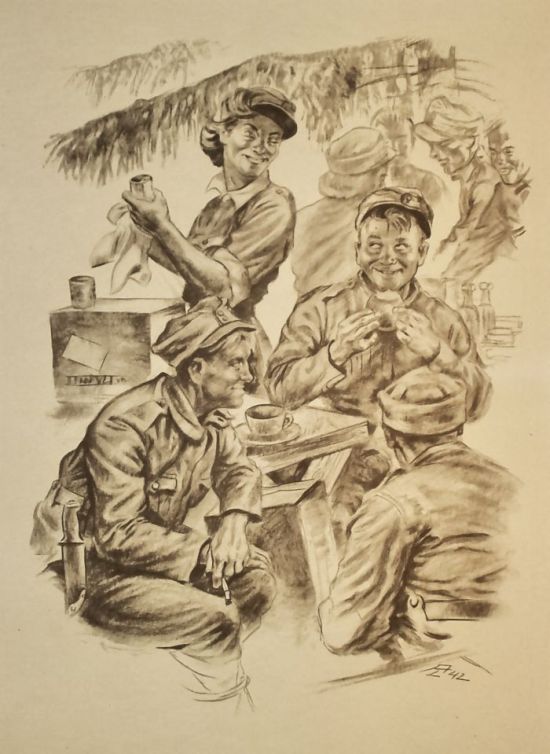 war drawing