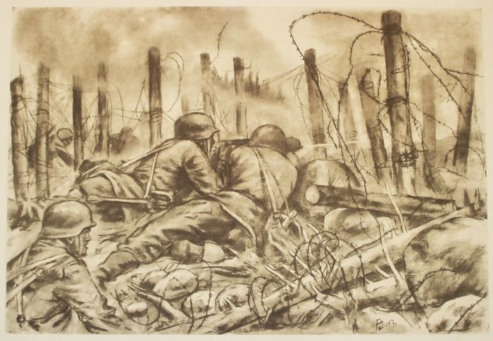 war drawing