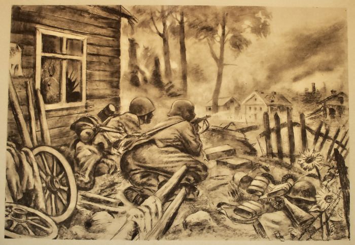 war drawing