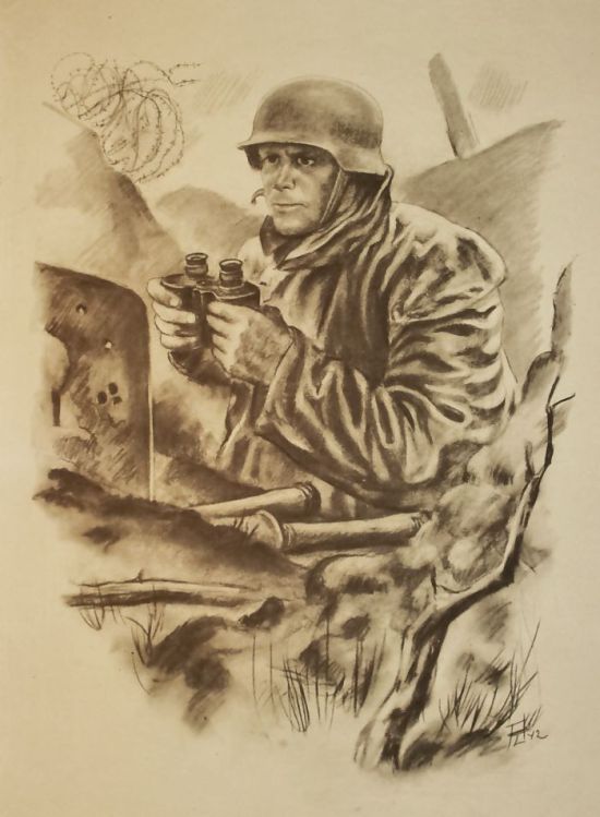 war drawing