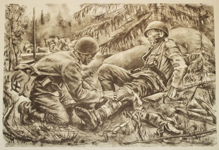 war drawing