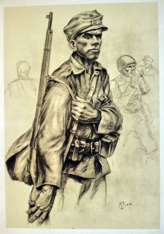 war drawing