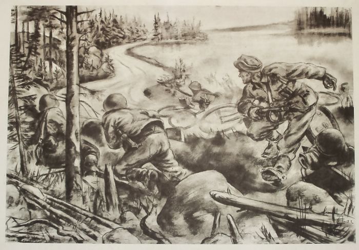 war drawing