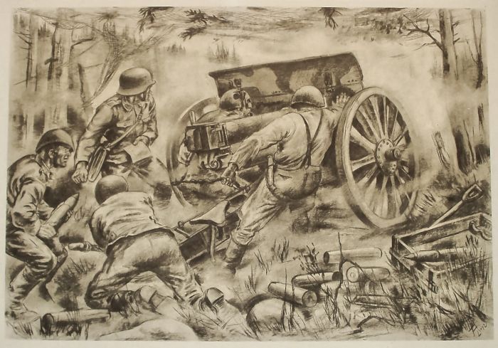 war drawing