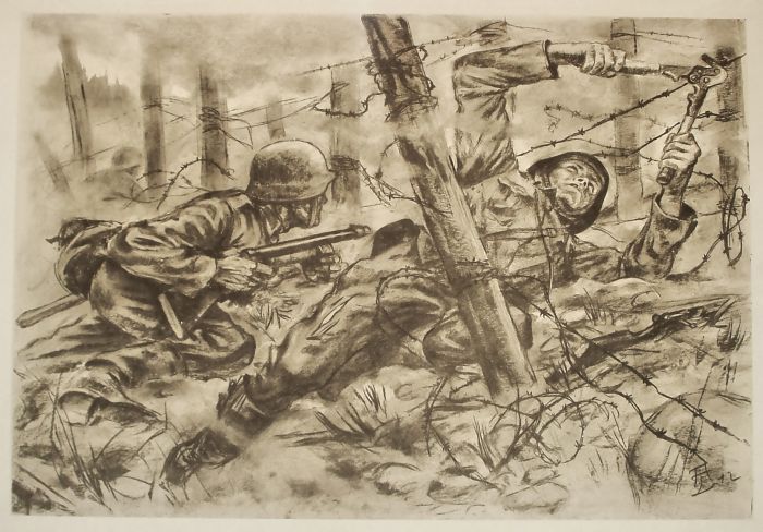 war drawing