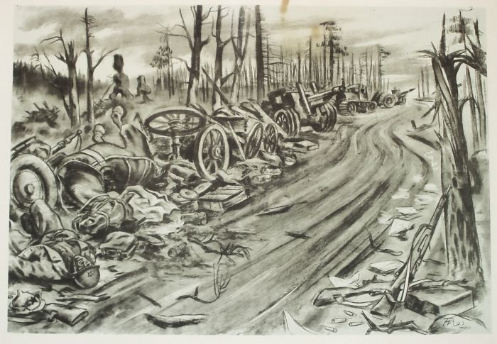 war drawing