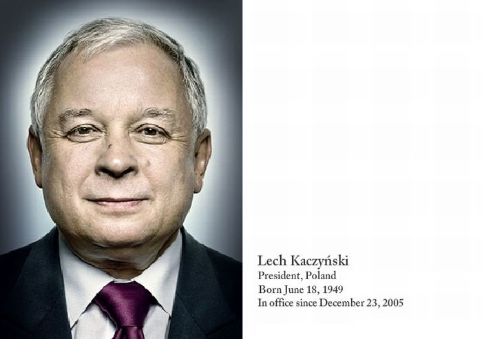 Portraits of leaders, photographer magazine New Yorker Platon