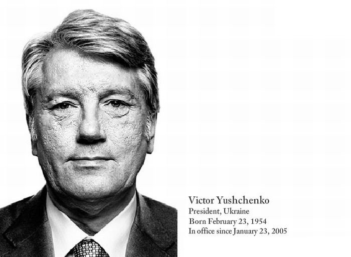 Portraits of leaders, photographer magazine New Yorker Platon
