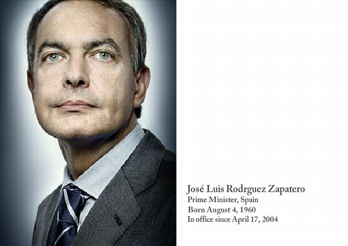 Portraits of leaders, photographer magazine New Yorker Platon