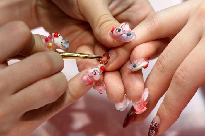 Nails art in Tokyo