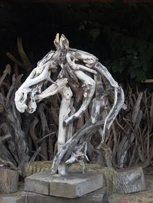 Wooden animals art