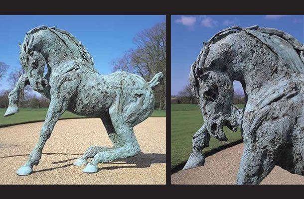 Wooden animals art