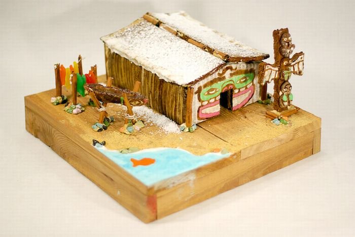 Gingerbread exhibition in Vancouver, Canada