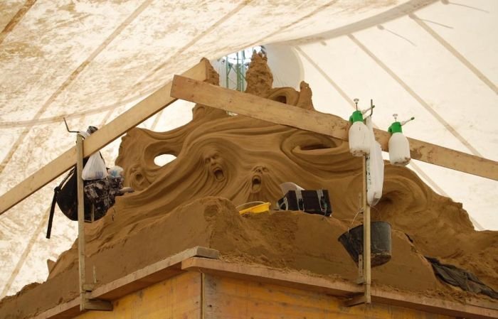 sand sculpture