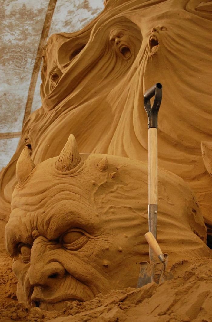 sand sculpture