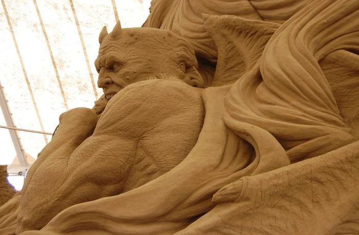 sand sculpture