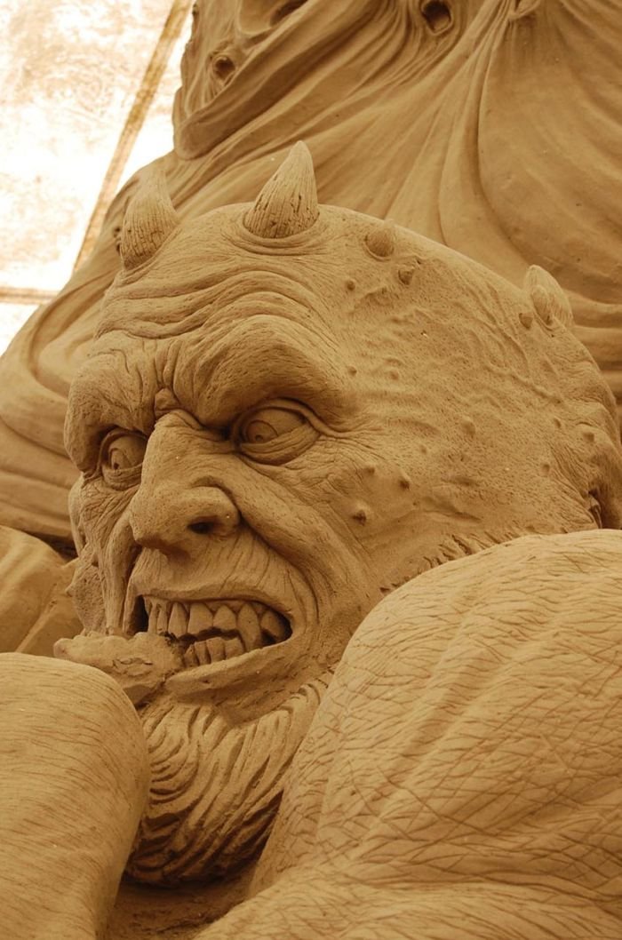 sand sculpture