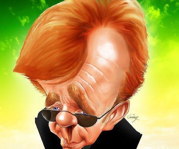Caricatures by Anthony Geoffroy