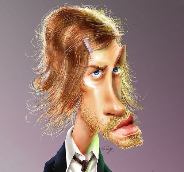 Caricatures by Anthony Geoffroy
